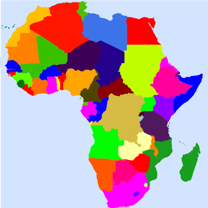Icône carte afrique pays continent à télécharger gratuitement